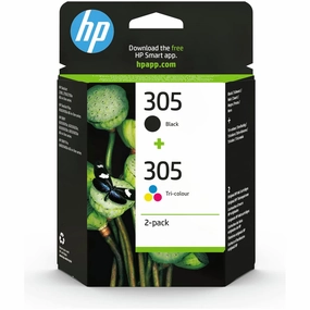 HP 6ZD17AE 305 Original Ink Cartridges, Black and Tri-color, Multipack desktop computers, gaming desktop pc, all in one desktop deals
