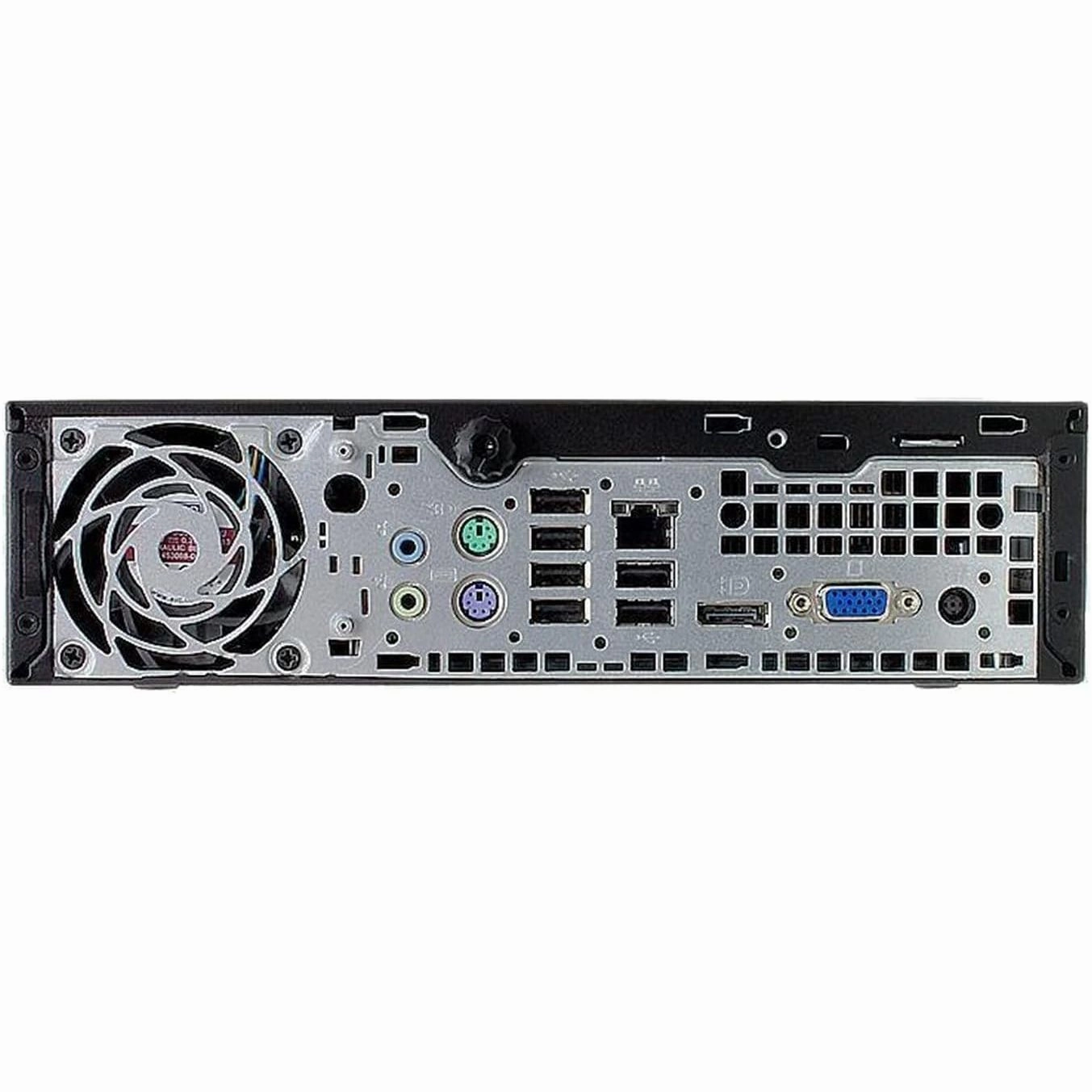 HP 8200 Elite SFF Desktop - i5-2400 3.1GHz, 6GB RAM, 128GB SSD, Windows 10, Black