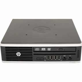 HP 8200 Elite SFF Desktop - i5-2400 3.1GHz, 6GB RAM, 128GB SSD, Windows 10, Black desktop computers, gaming desktop pc, all in one desktop deals
