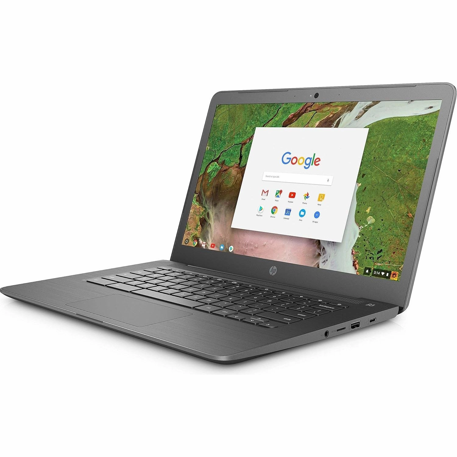HP Chromebook 14 G5 - Intel N3350, 4GB RAM, 16GB SSD, 14-Inch Display