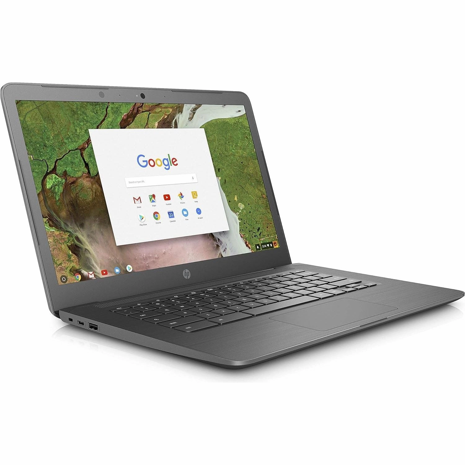HP Chromebook 14 G5 - Intel N3350, 4GB RAM, 16GB SSD, 14-Inch Display