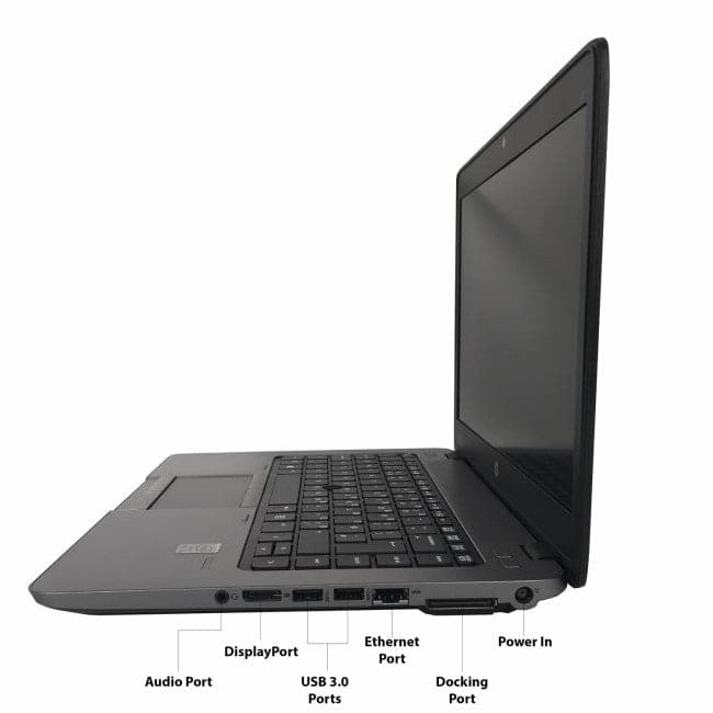 HP EliteBook 840 G2 - 14-inch - 256GB SSD - 8GB RAM - Intel Core i5-5300U - Windows 10 Professional - Black