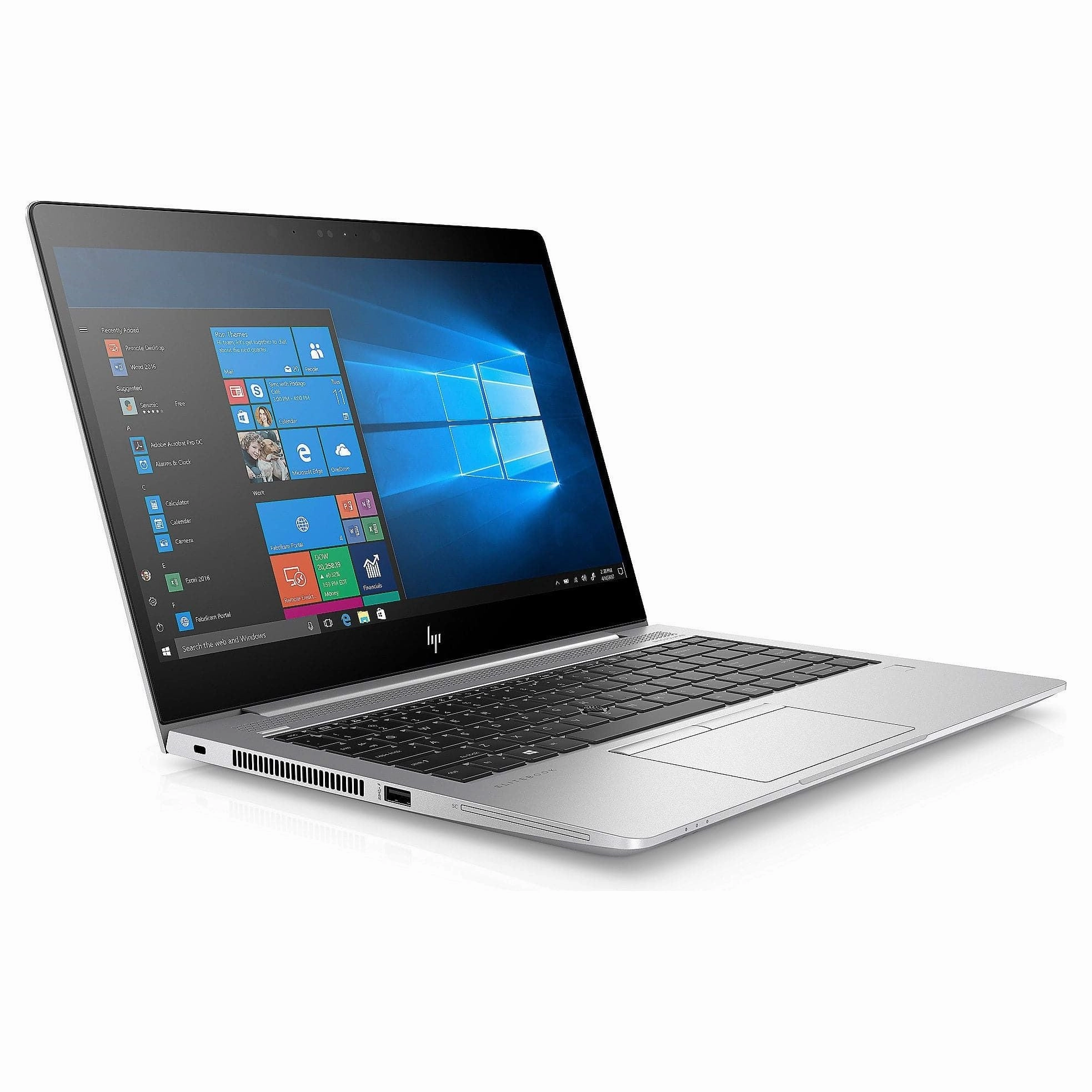 HP EliteBook 840 G5 14" Laptop C Intel i7-8550U, 16GB RAM, 512GB SSD, Windows 11