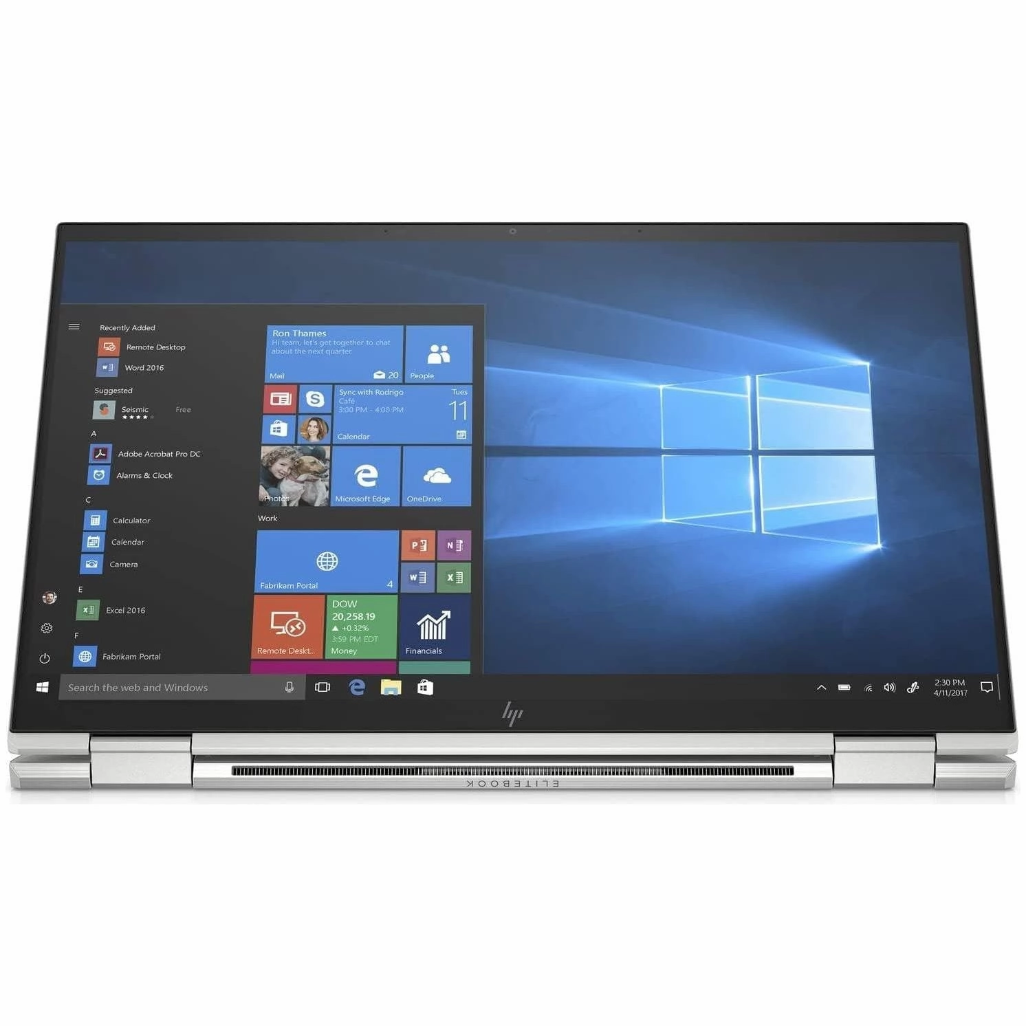 HP EliteBook x360 1040 G7 14" Intel Core i7-10710U (6 Cores, 4.7GHz), 32GB DDR4, 512GB SSD- Silver