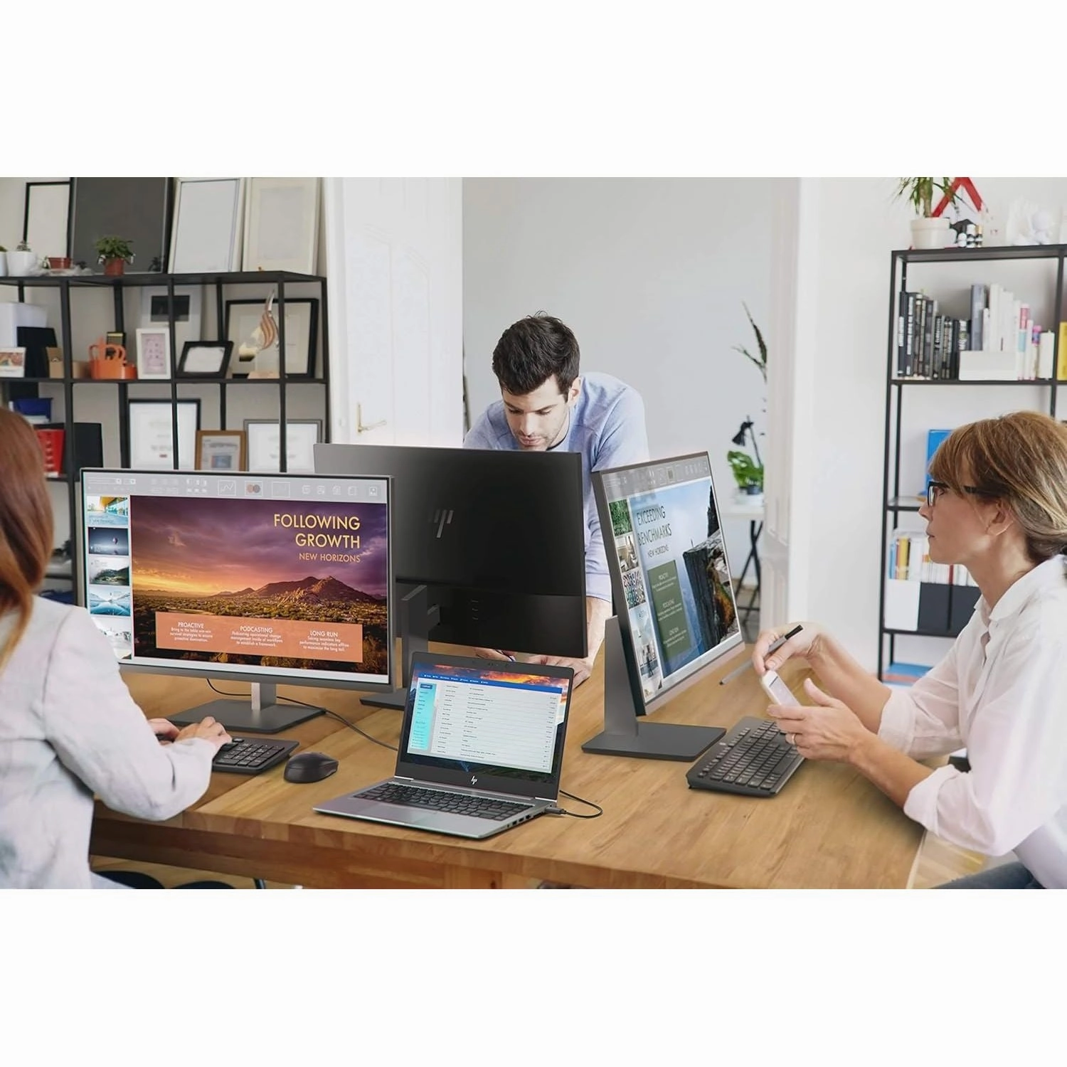 HP EliteDisplay E243d 23.8" Full HD IPS Monitor