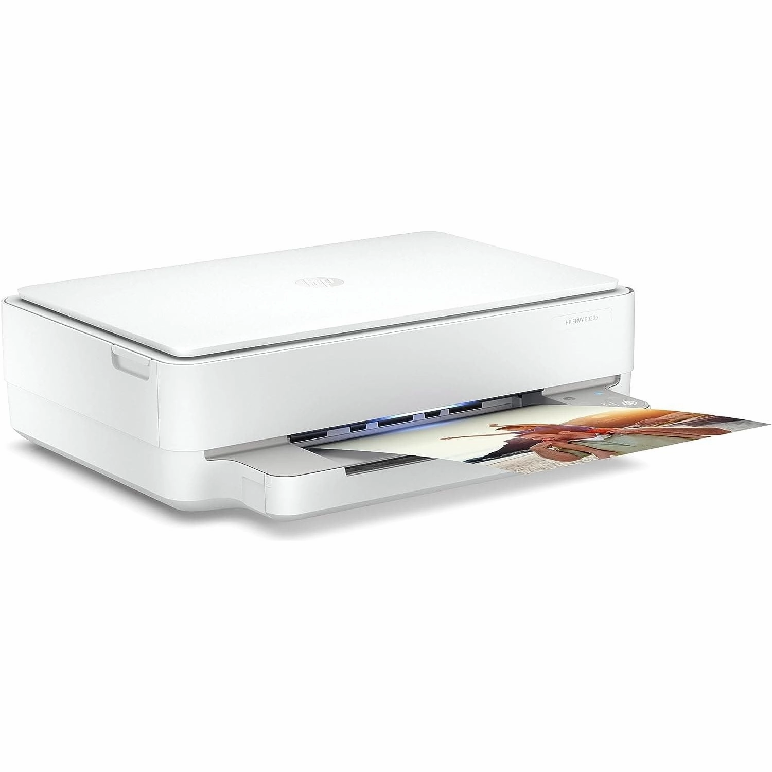 HP Envy 6020e All in One Colour Printer with 3 months of Instant Ink included with HP , White