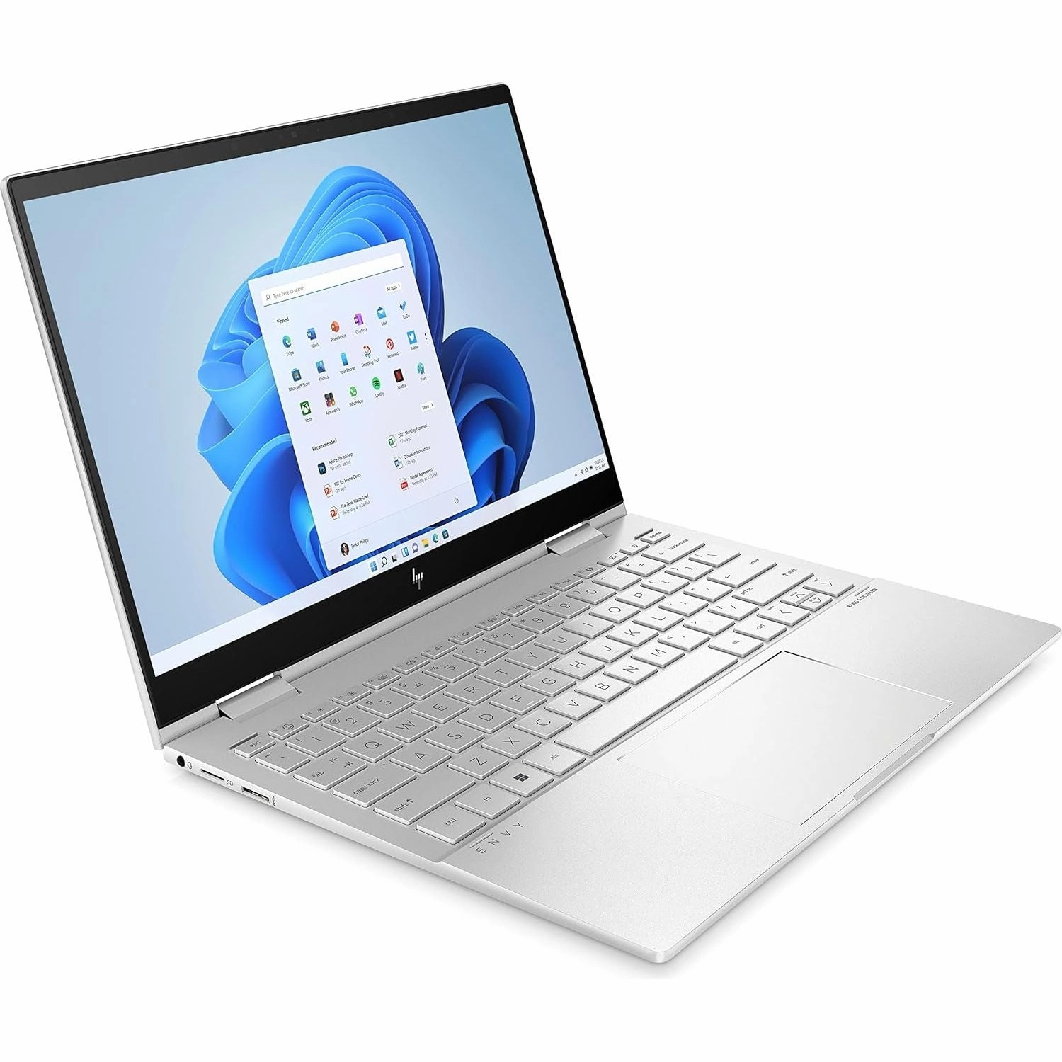 HP ENVY x360 13-BF0002 Laptop C Intel i7-1250U, 16GB RAM, 512GB SSD, 13" Silver