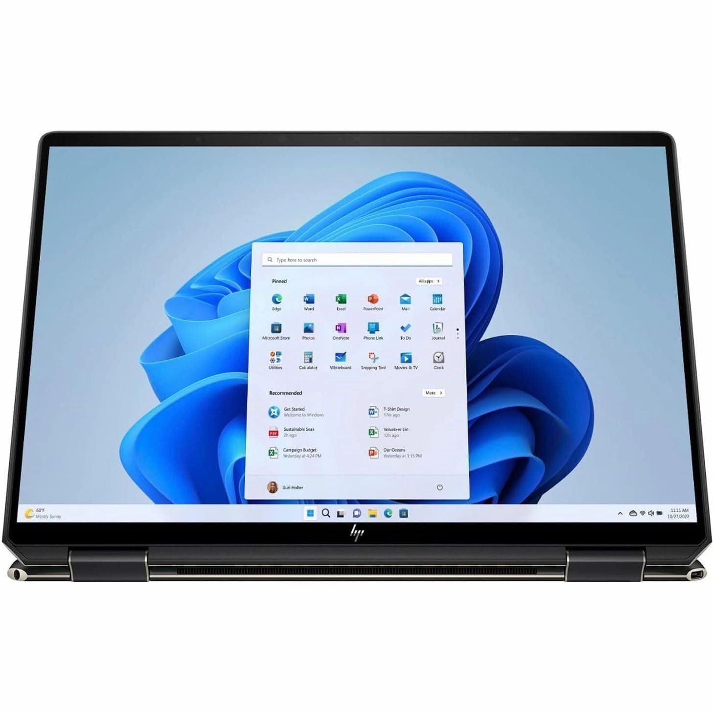 HP Envy x360 15.6in Ryzen 5 8GB 512GB 2-in-1 Laptop - Black
