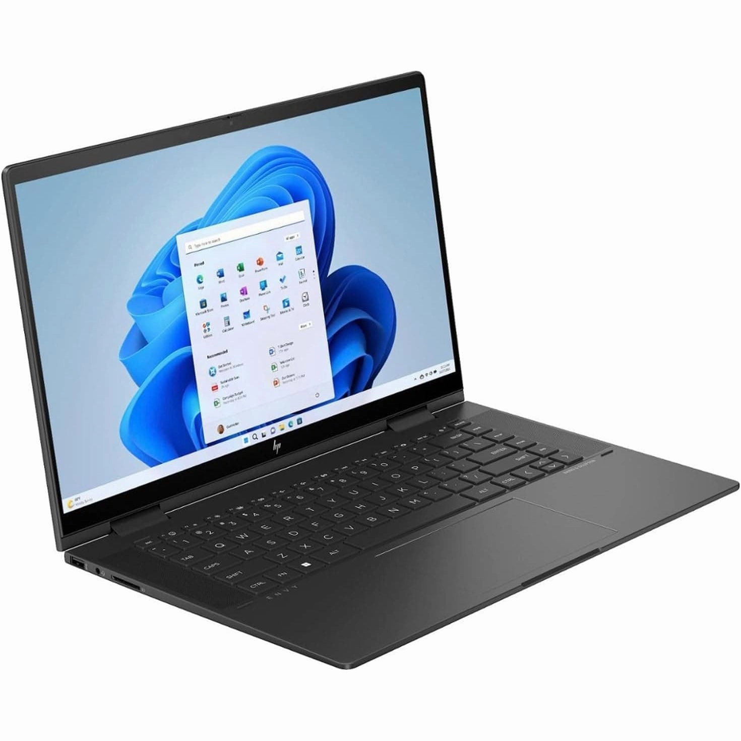 HP Envy x360 15.6in Ryzen 5 8GB 512GB 2-in-1 Laptop - Black
