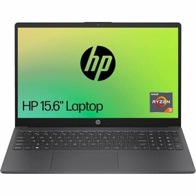 HP Laptop 15-fc0018na - AMD Ryzen 3, 4GB RAM, 128GB SSD, 15.6" Full HD, Windows 11 - Jet Black computer monitors, 4k monitor for work, gaming monitors sale