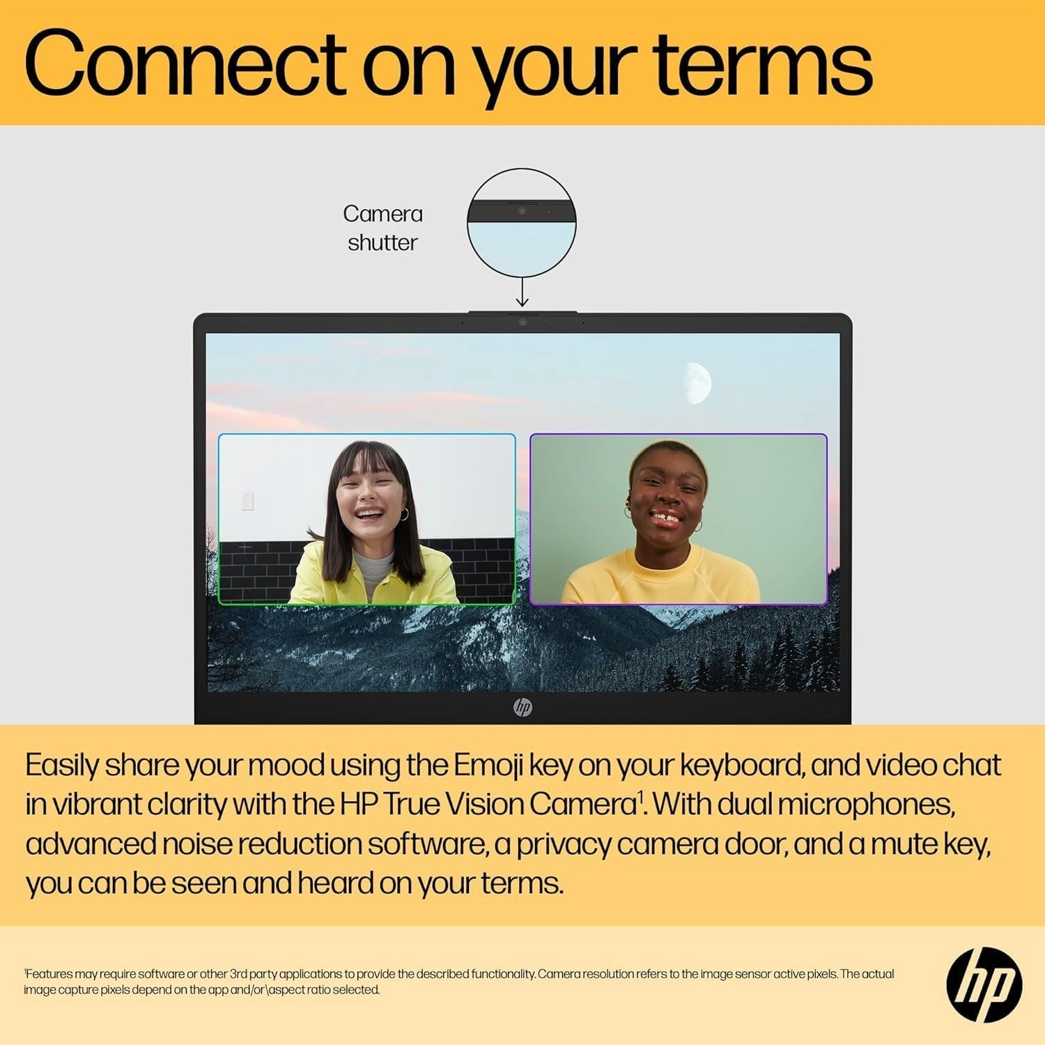 HP Laptop 15-fc0018na - AMD Ryzen 3, 4GB RAM, 128GB SSD, 15.6" Full HD, Windows 11 - Jet Black