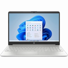 HP Laptop PC 15s-fq0028na - Intel Pentium Silver N5030 Processor - 4GB RAM - 128GB SSD - 15.6 inch HD display - Windows 11 Home - Natural Silver computer monitors, 4k monitor for work, gaming monitors sale