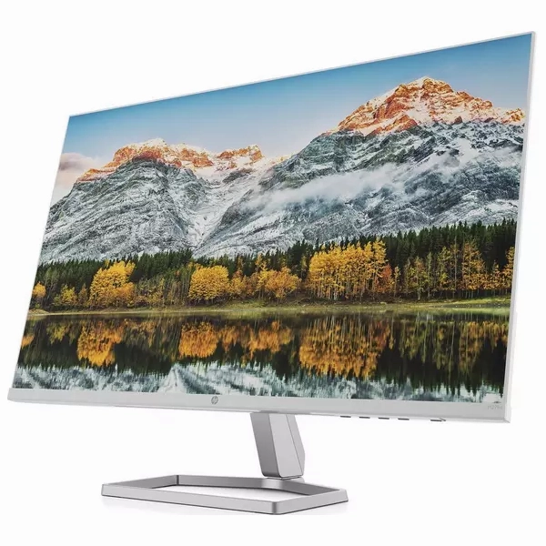 HP M27fw 27" Full HD IPS LCD Monitor, White