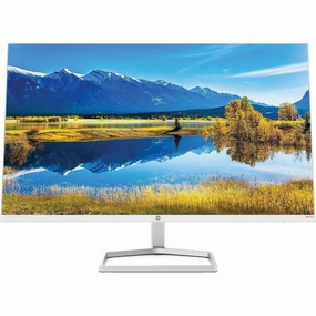 HP M27fwa 27-in FHD IPS LED Backlit Monitor with Audio White Color desktop computers, gaming desktop pc, all in one desktop deals