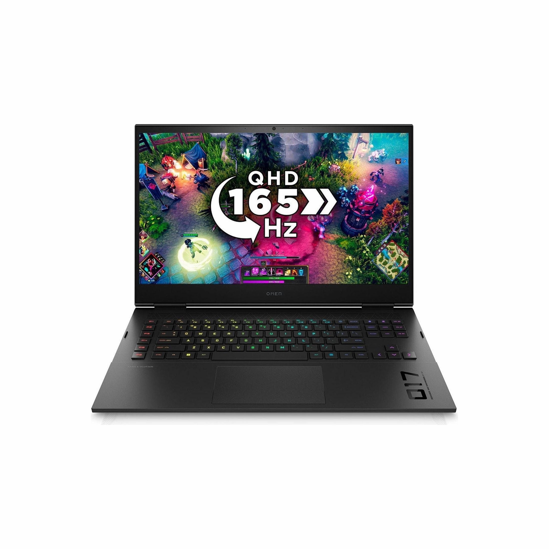 HP Omen 17-ck0013na Gaming Laptop - 17.3in QHD, GeForce RTX 3070, Intel Core i7, 16GB RAM, 1TB SSD storage