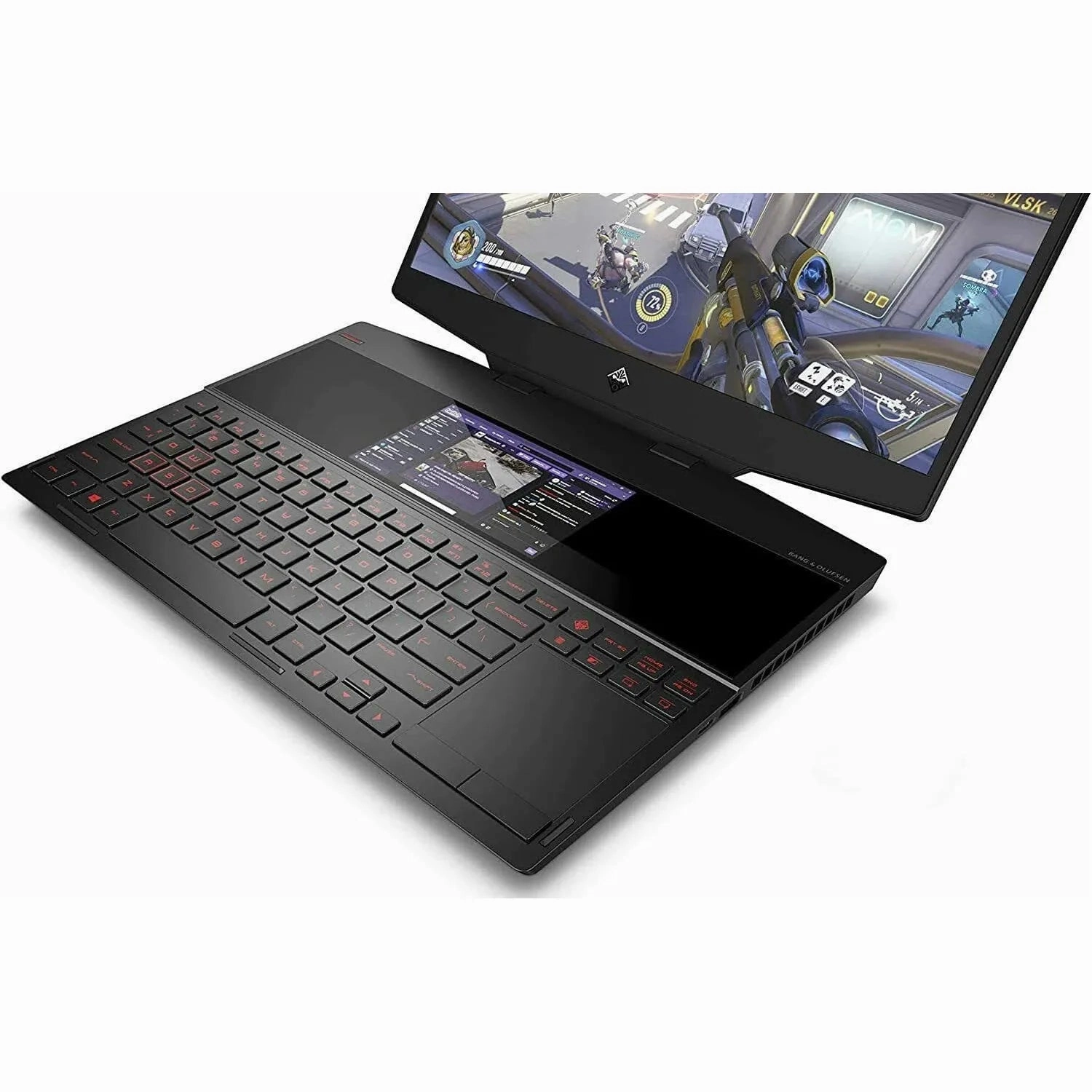 HP OMEN X 15-dg0001na Dual-Screen 15.6" FHD 240Hz Gaming Laptop: Intel Core i7-9750H, 16GB RAM, 512GB SSD, NVIDIA GeForce RTX 2070 (8GB), Windows 10 Home, Black