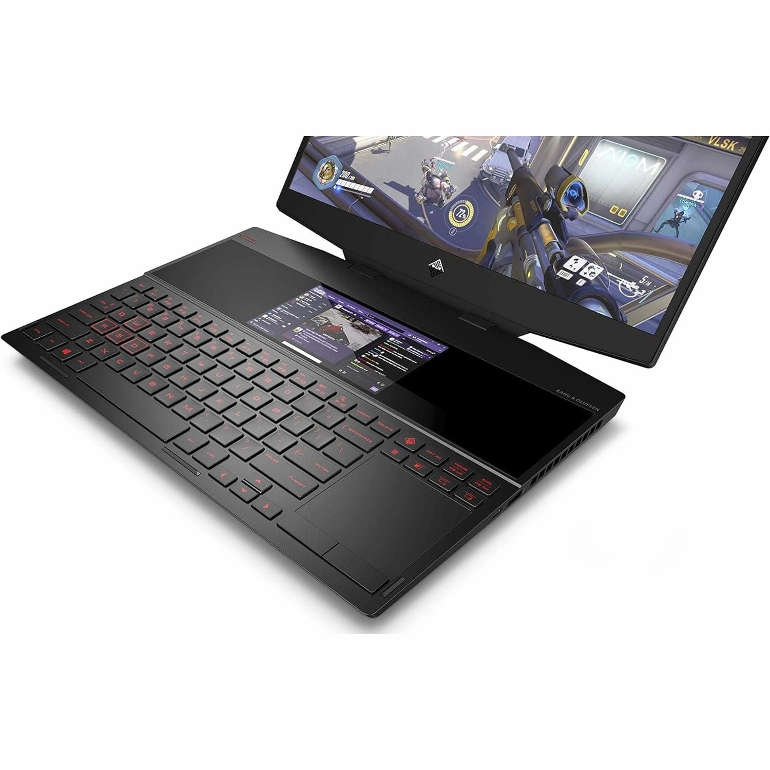 HP OMEN X 15-dg0001na Dual-Screen 15.6" FHD 240Hz Gaming Laptop: Intel Core i7-9750H, 16GB RAM, 512GB SSD, NVIDIA GeForce RTX 2070 (8GB), Windows 10 Home, Black