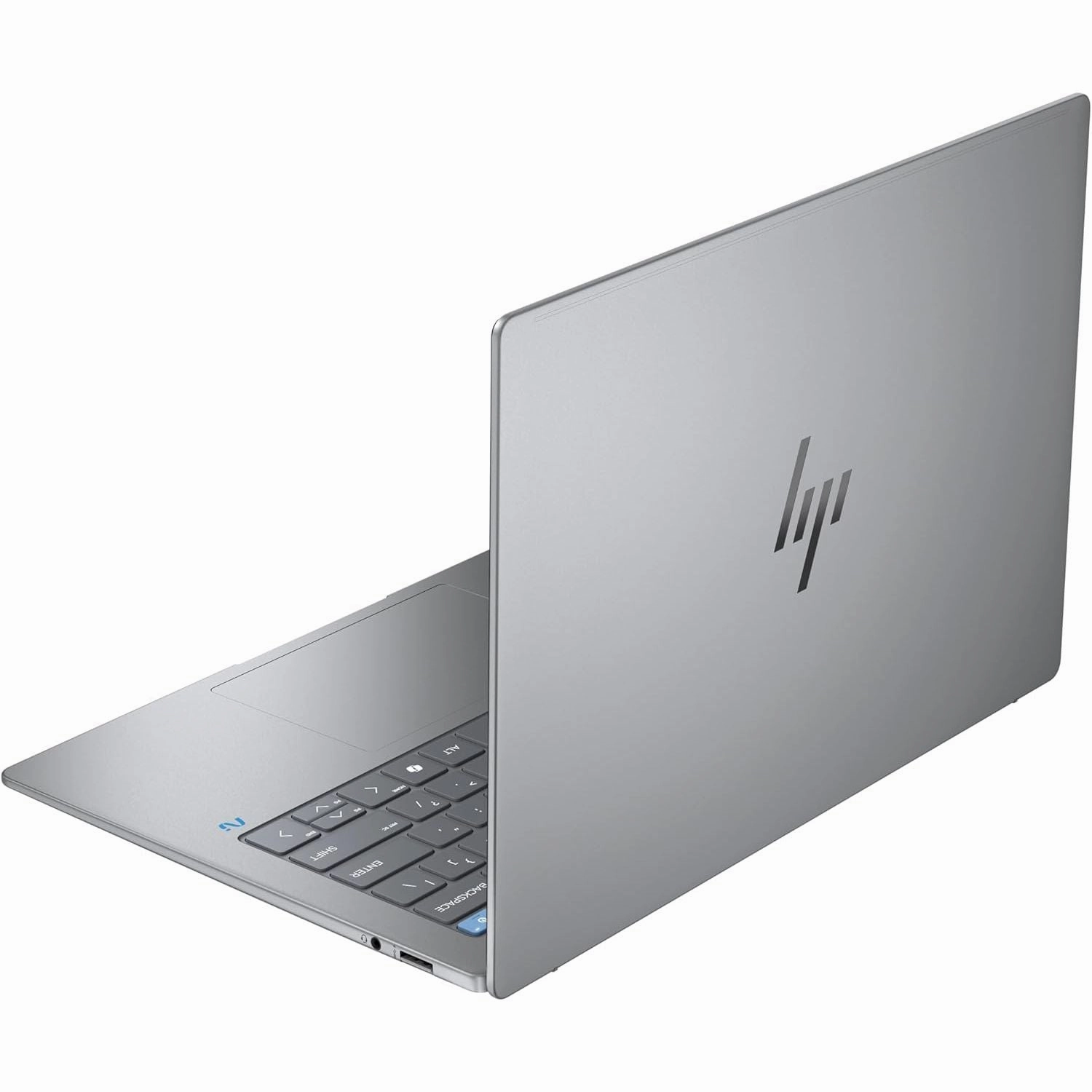 HP OmniBook X 14" AI PC  Snapdragon X Elite, 16GB RAM, 1TB SSD, 2.2K IPS Touchscreen, 26H Battery, Win 11, Poly Studio (14-fe0000sa)