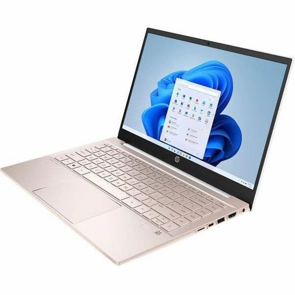 HP Pavilion 14-DV0598SA 14" FHD Touchscreen Laptop - Intel Core i3-1115G4, 8GB RAM, 256GB SSD, Windows 10, White & Rose Gold