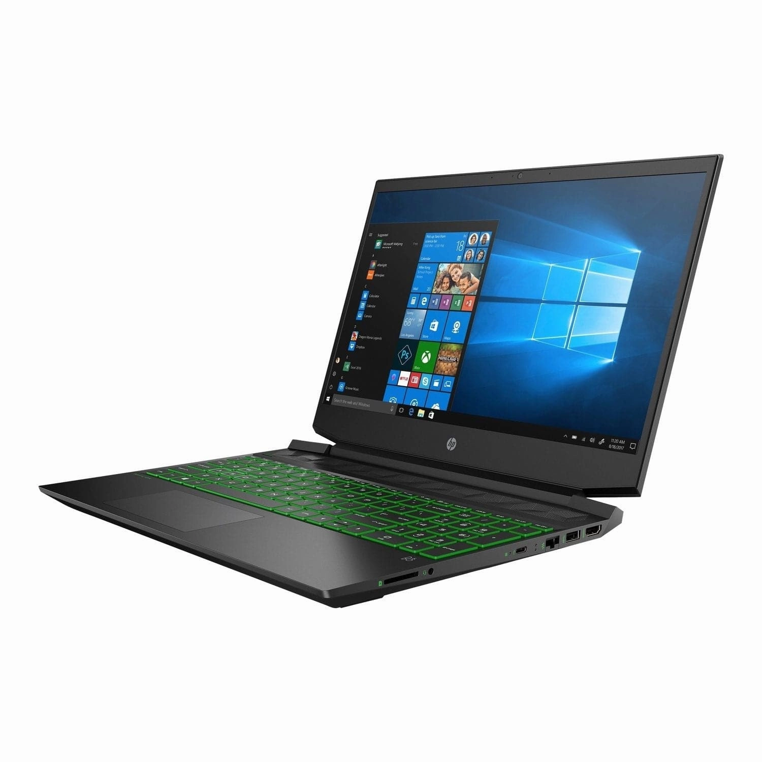 HP Pavilion 15-ec2018na AMD Ryzen 5 5600H 8GB 256GB GTX 1650 15.6 Inch Windows 11 Gaming Laptop