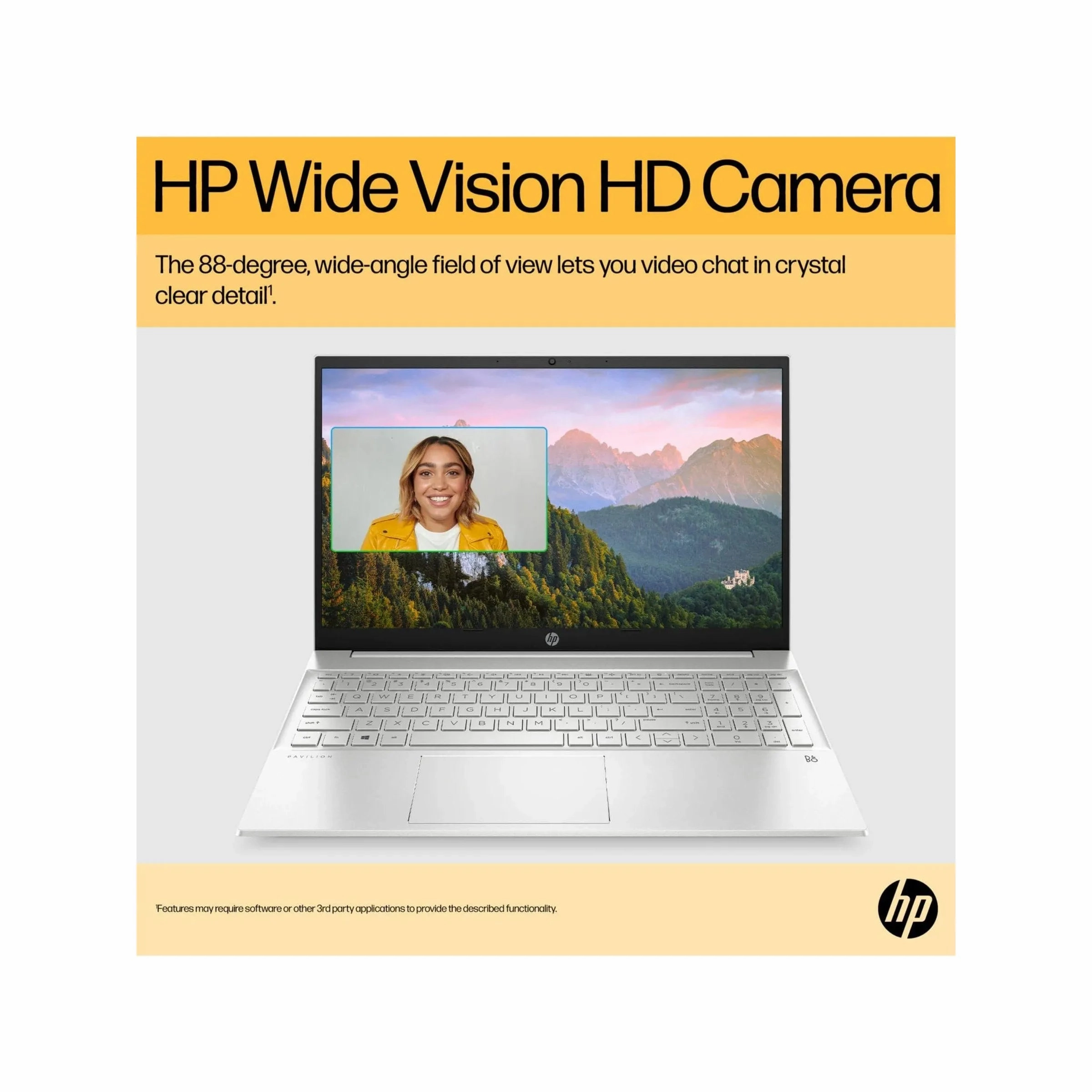 HP Pavilion 15-eh1024na 15.6" Laptop AMD Ryzen 5 512GB SSD - Silver