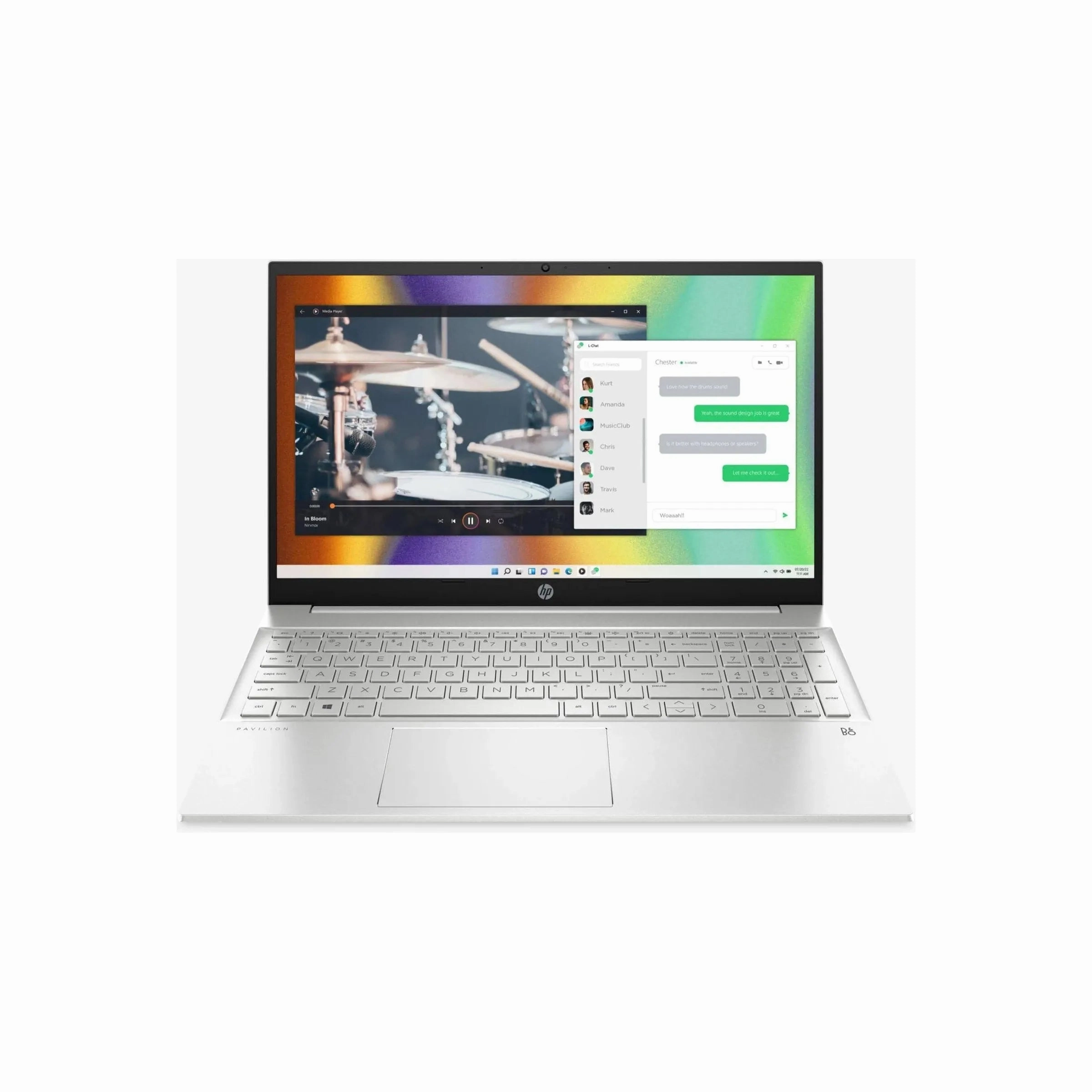 HP Pavilion 15-eh1024na 15.6" Laptop AMD Ryzen 5 512GB SSD - Silver