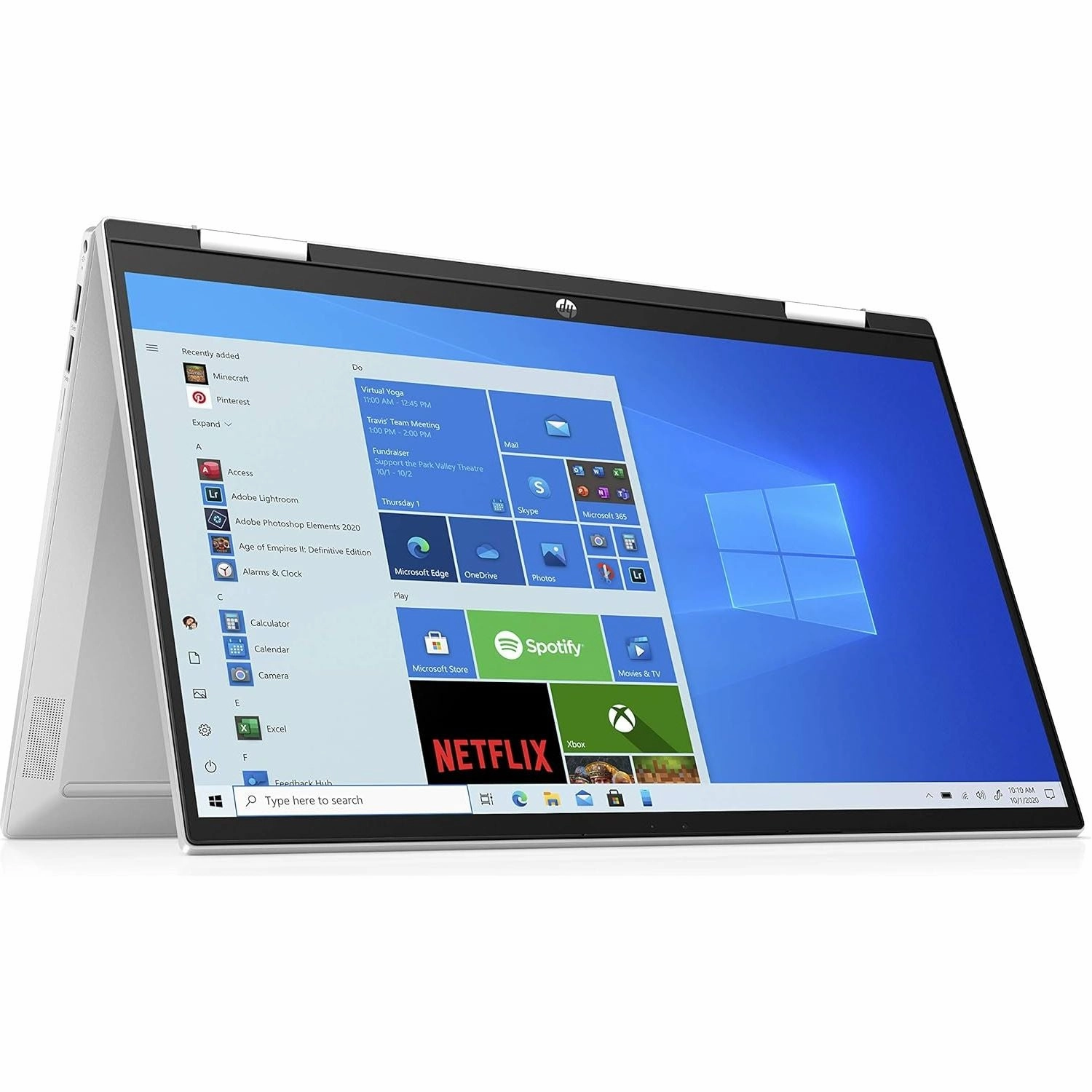 HP Pavilion x360 14-DY0008 Laptop  Intel i3-1125G4, 8GB RAM, 128GB SSD, 14" Touchscreen, Windows 11, Silver