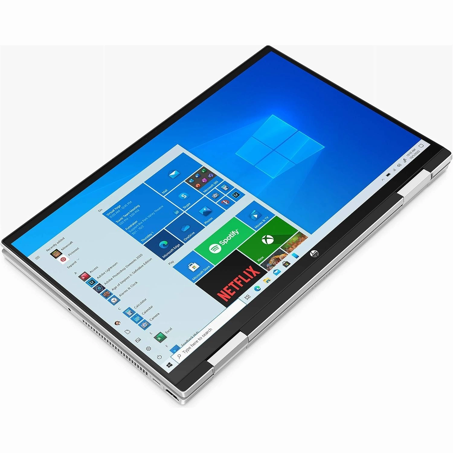 HP Pavilion x360 14-DY0008 Laptop  Intel i3-1125G4, 8GB RAM, 128GB SSD, 14" Touchscreen, Windows 11, Silver