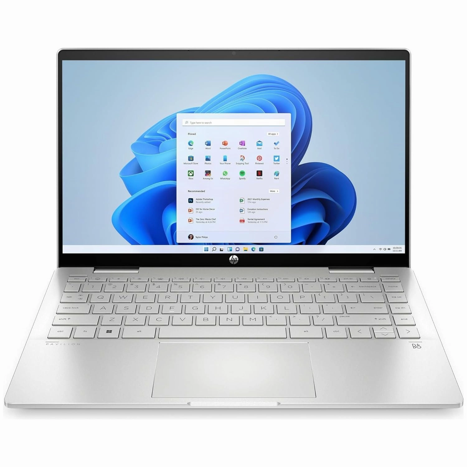 HP Pavilion x360 14-ek1550sa 14" 2-in-1 Laptop C Intel U300, 128GB SSD, Silver