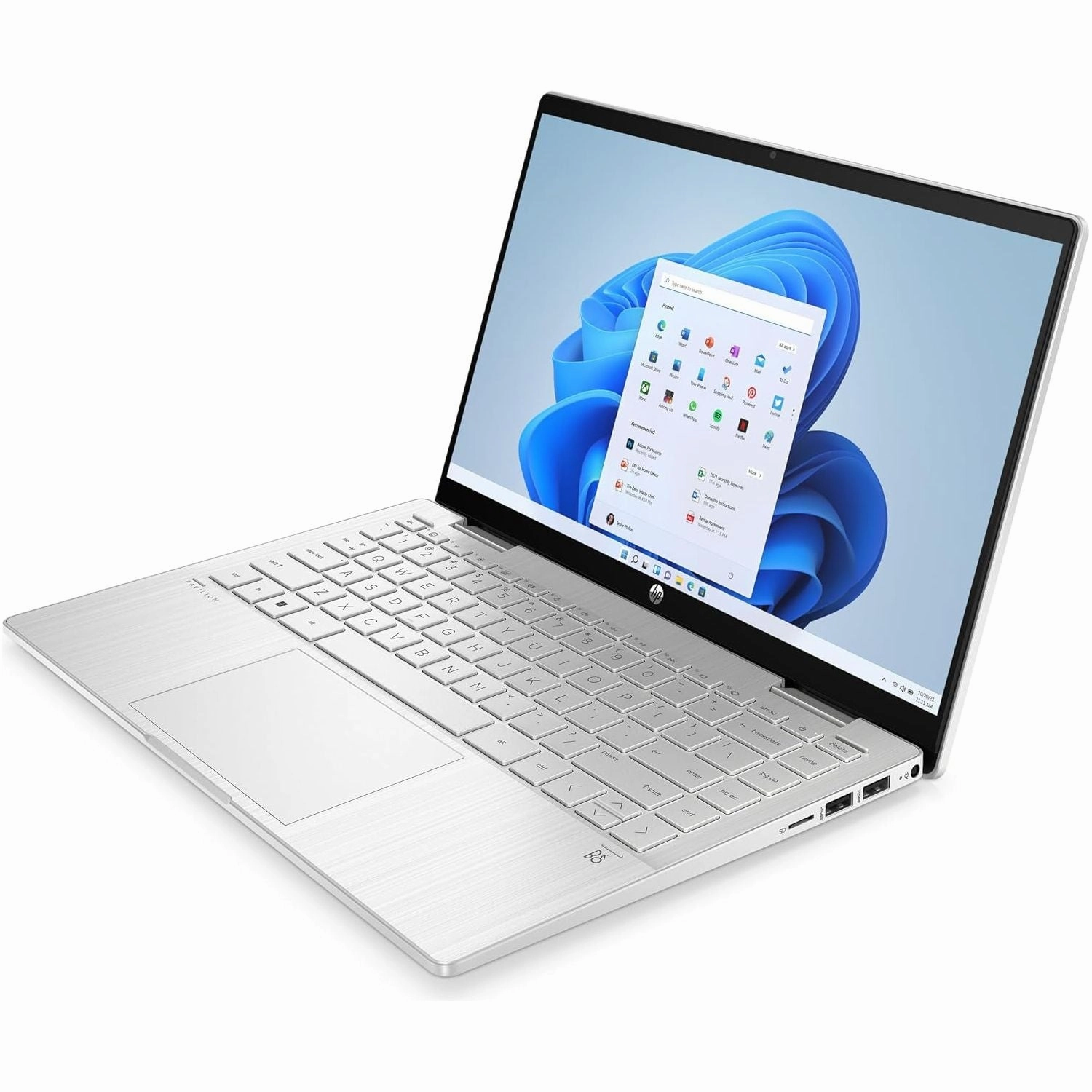 HP Pavilion x360 14-ek1550sa 14" 2-in-1 Laptop C Intel U300, 128GB SSD, Silver