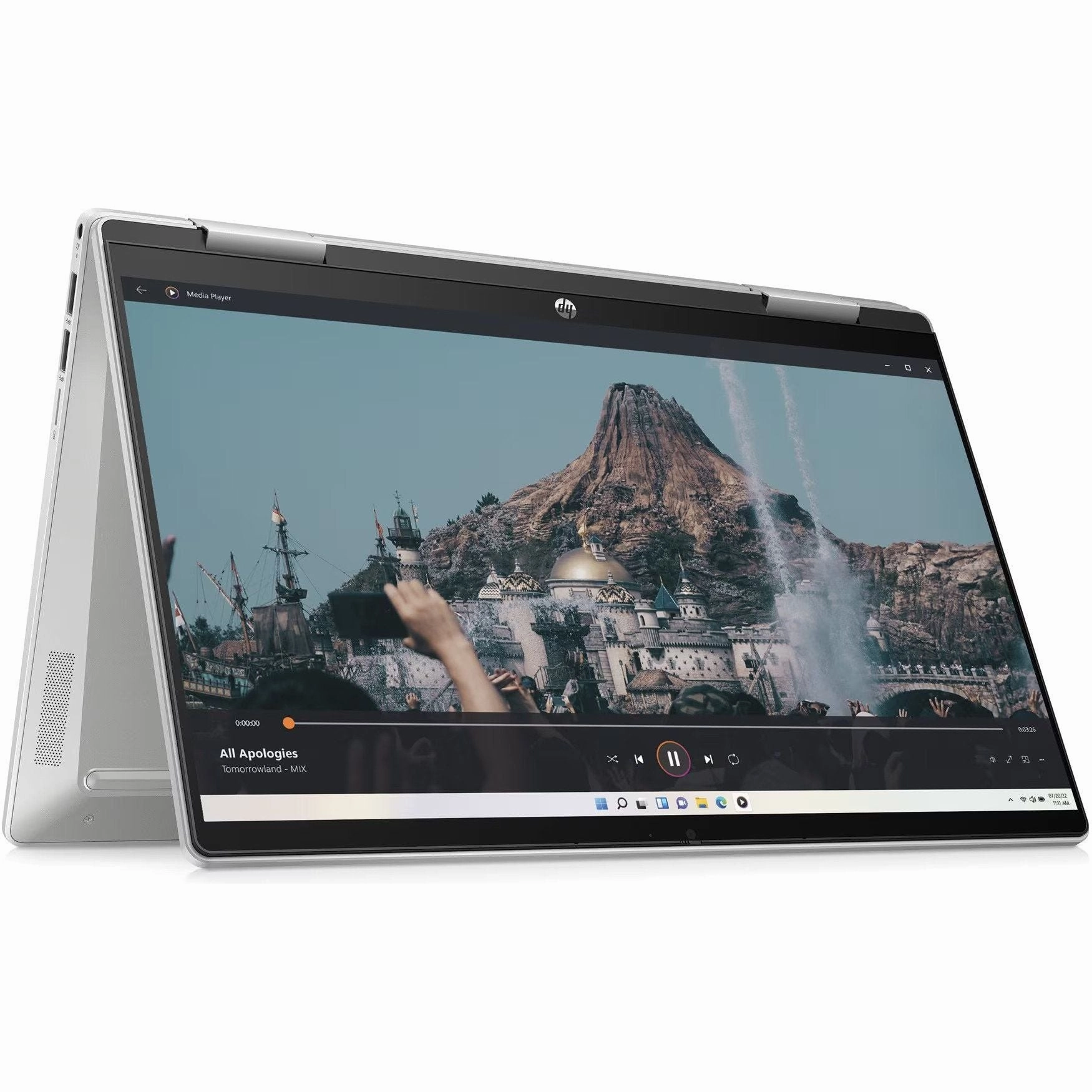 HP Pavilion x360 14" Touch Laptop C Intel Core i3, 8GB RAM, 256GB SSD (14-ek1004na)