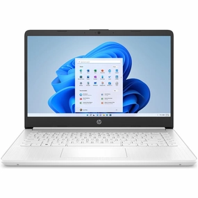 HP Stream 14s-dq0508sa - 14" Laptop (1366x768) - Celeron N4120 (1.1GHz) - 4GB RAM - 128GB NVMe SSD - White computer monitors, 4k monitor for work, gaming monitors sale