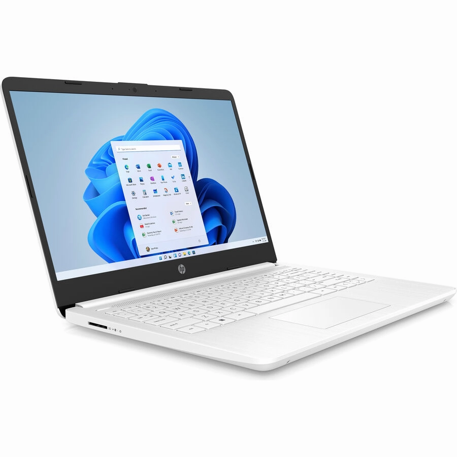 HP Stream 14s-dq0508sa - 14" Laptop (1366x768) - Celeron N4120 (1.1GHz) - 4GB RAM - 128GB NVMe SSD - White