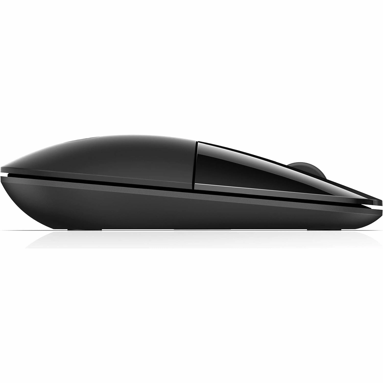 HP Z3700 Wireless Mouse C Slim, 2.4GHz Connectivity, 1200 DPI Optical Sensor, Multi-Surface, Blue LED, Up to 16-Month Battery Life C Black