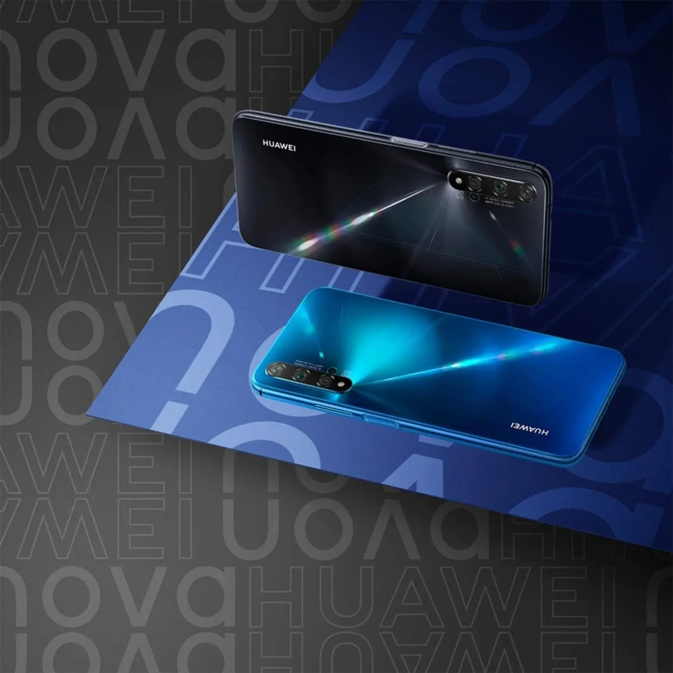 Huawei Nova 5T 128 GB, Peacock blue - Unlocked