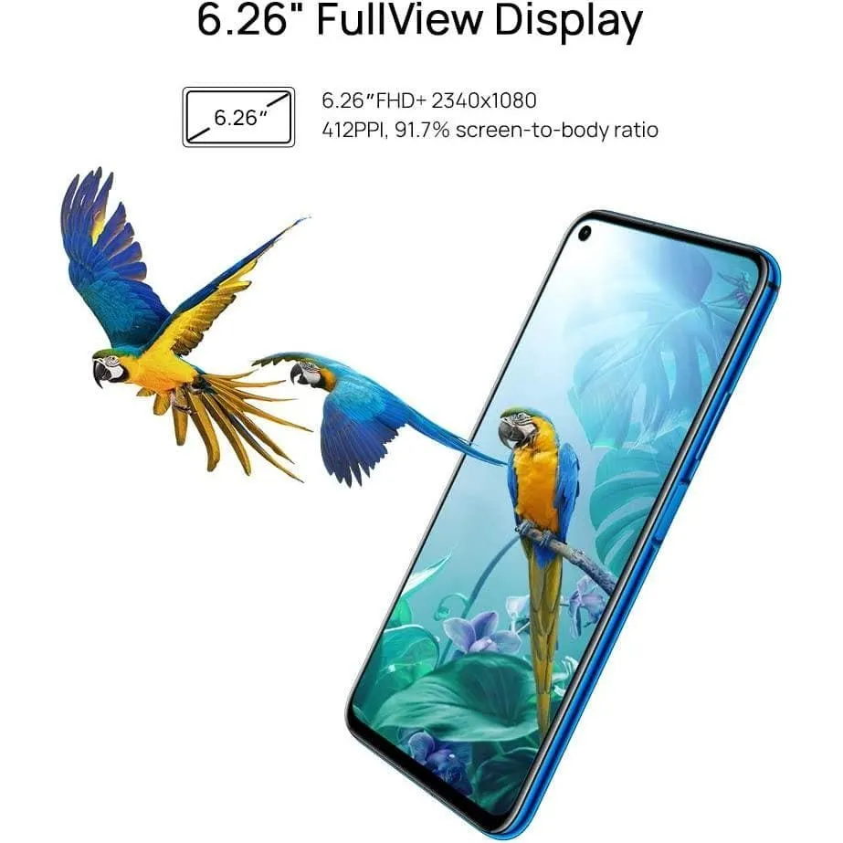 Huawei Nova 5T 128 GB, Peacock blue - Unlocked