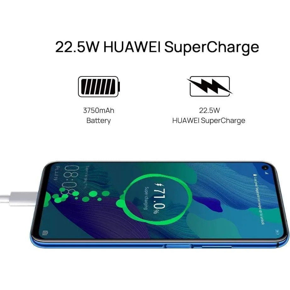 Huawei Nova 5T 128 GB, Peacock blue - Unlocked