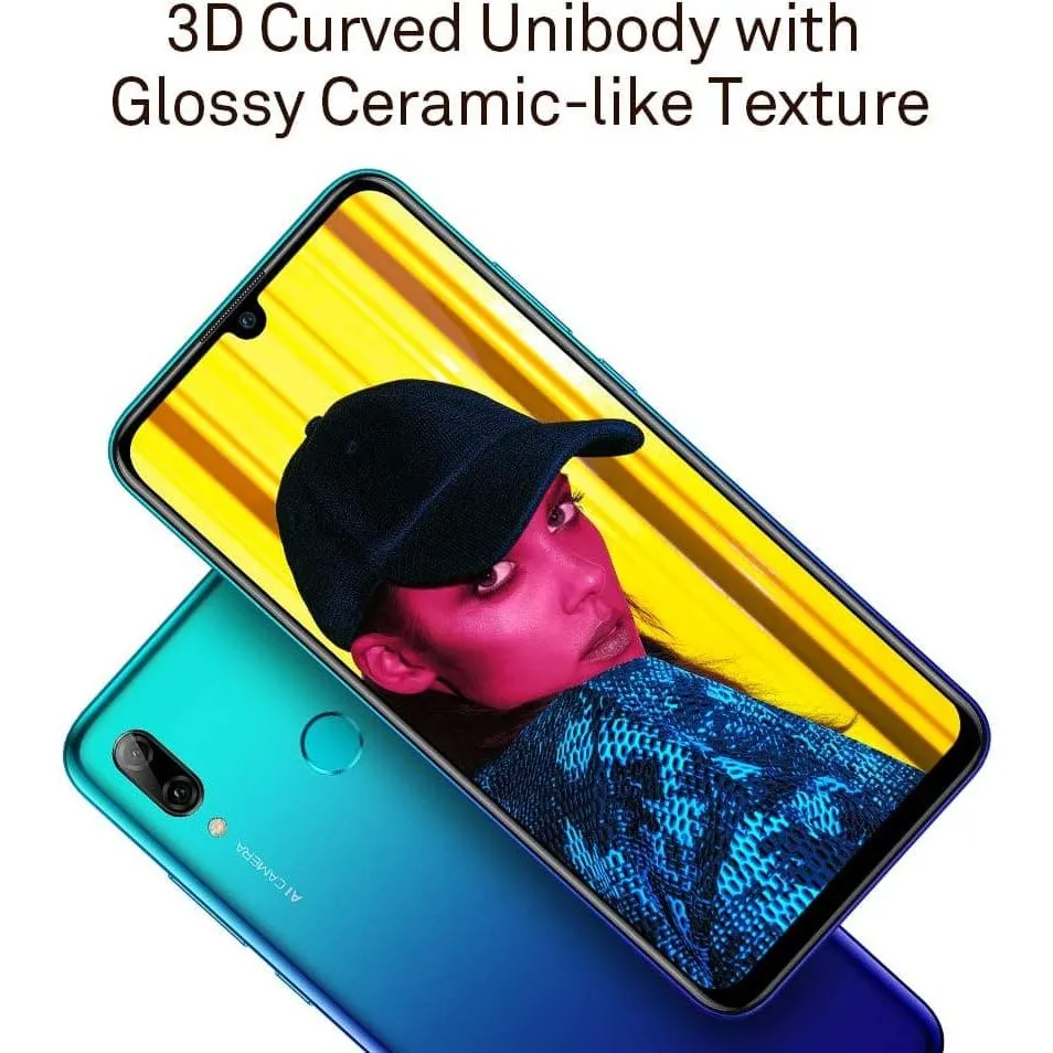 Huawei P Smart 2019 -(3GB RAM 64GB Storage)-Aurora Blue-Unlocked