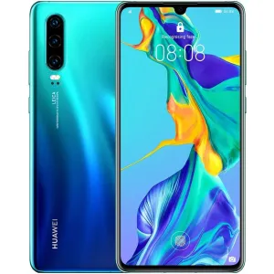 Huawei P30 4G - 6GB RAM, Dual SIM, 128GB Storage, Aurora Blue, Unlocked unlocked phones,budget smartphones,cell phone deals,latest mobile phones