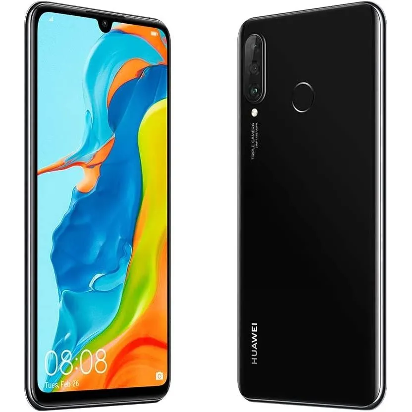 Huawei P30 Lite - 128 GB - Midnight black - Unlocked