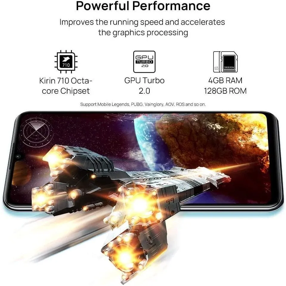 Huawei P30 Lite 128GB Black Sim-Free Unlocked Mobile Phone