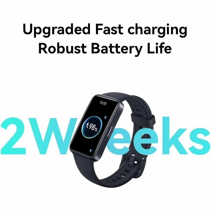 HUAWEI Band 8 Fitness Tracker - Ultra Thin Smart Band, 2 Weeks Battery, Health & Sleep Tracking - Android & iOS Compatible - Black