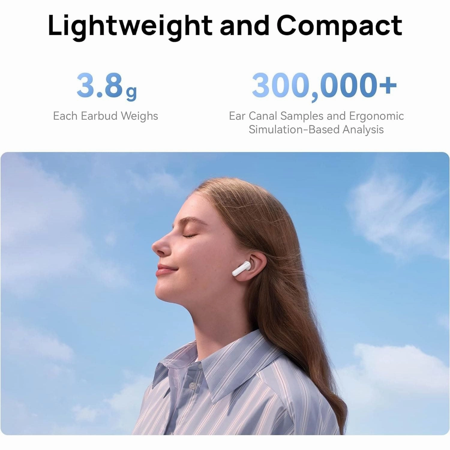 HUAWEI FreeBuds SE 2 Wireless Earbuds - 40Hour Battery Life Earphones - Bluetooth In-Ear Headphones with IP54 Dust and Splash Resistant - Compact Design & 3 Hours of Music with 10 Mins Charge - White