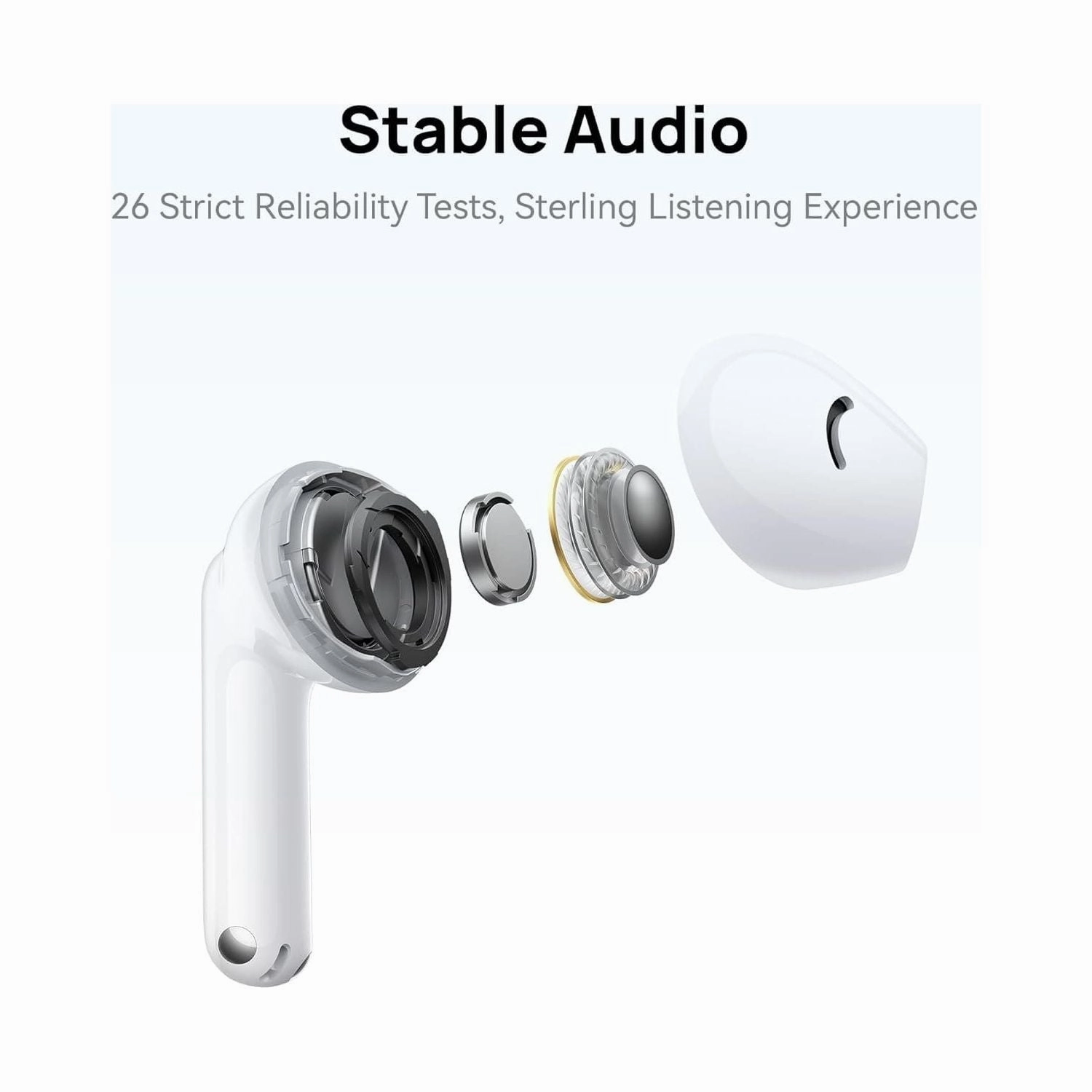 HUAWEI FreeBuds SE 2 Wireless Earbuds - 40Hour Battery Life Earphones - Bluetooth In-Ear Headphones with IP54 Dust and Splash Resistant - Compact Design & 3 Hours of Music with 10 Mins Charge - White
