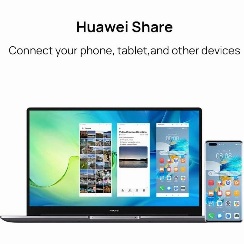 Huawei MateBook D 15.6" Laptop Intel Core i7-1165G7 -16GB RAM - 128 GB SSD
