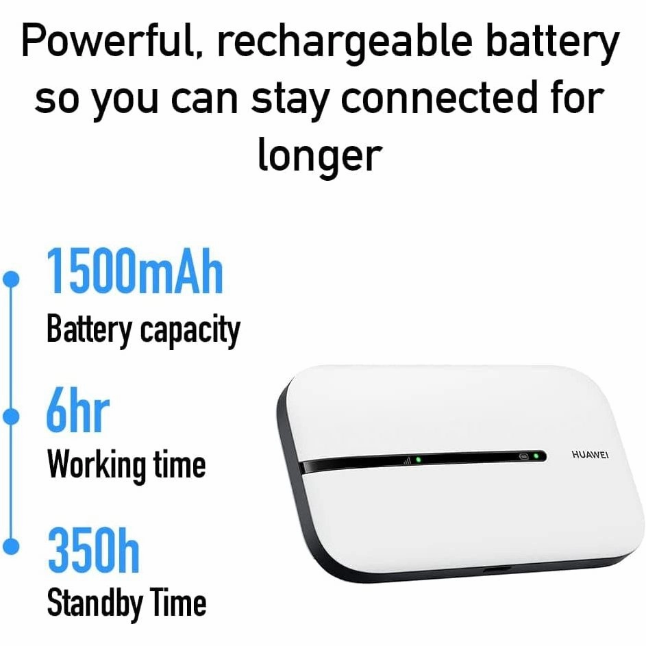 HUAWEI Mobile WiFi 3s - E5576-320 - White