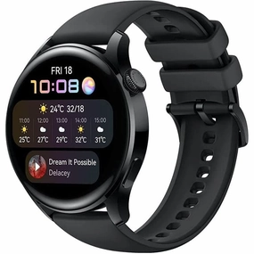 HUAWEI WATCH 3 | Connected GPS Smartwatch with Sp02 and All-Day Health Monitoring | 14 Days Battery Life - Black Fluoroelastomer Strap xbox controllers, xbox headset wireless, xbox series games