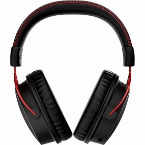 HyperX Cloud Alpha Wireless - Gaming Headset for PC, 300-hour battery life, DTS Headphone:X Spatial Audio, Memory foam, Dual Chamber Drivers, Noise-cancelling mic, Durable aluminium frame earbuds and headphones, true wireless earbuds, noise cancelling earb