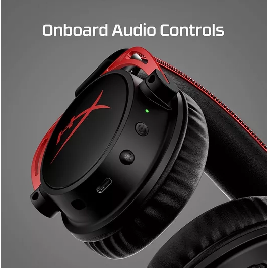 HYPERX Cloud Alpha Wireless Gaming Headset - Black & Red