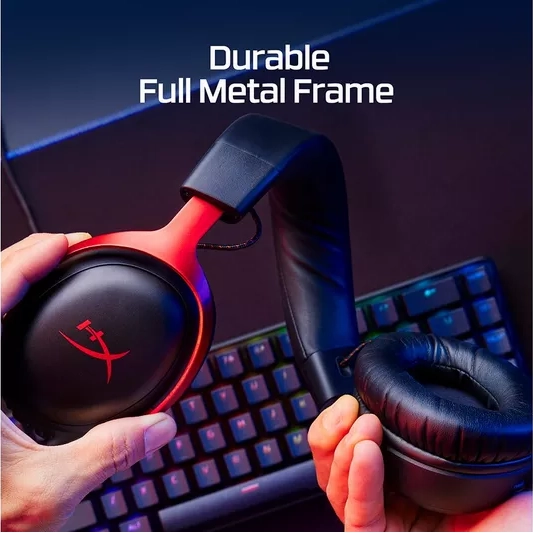 HYPERX Cloud III Wired Gaming Headset Black & Red